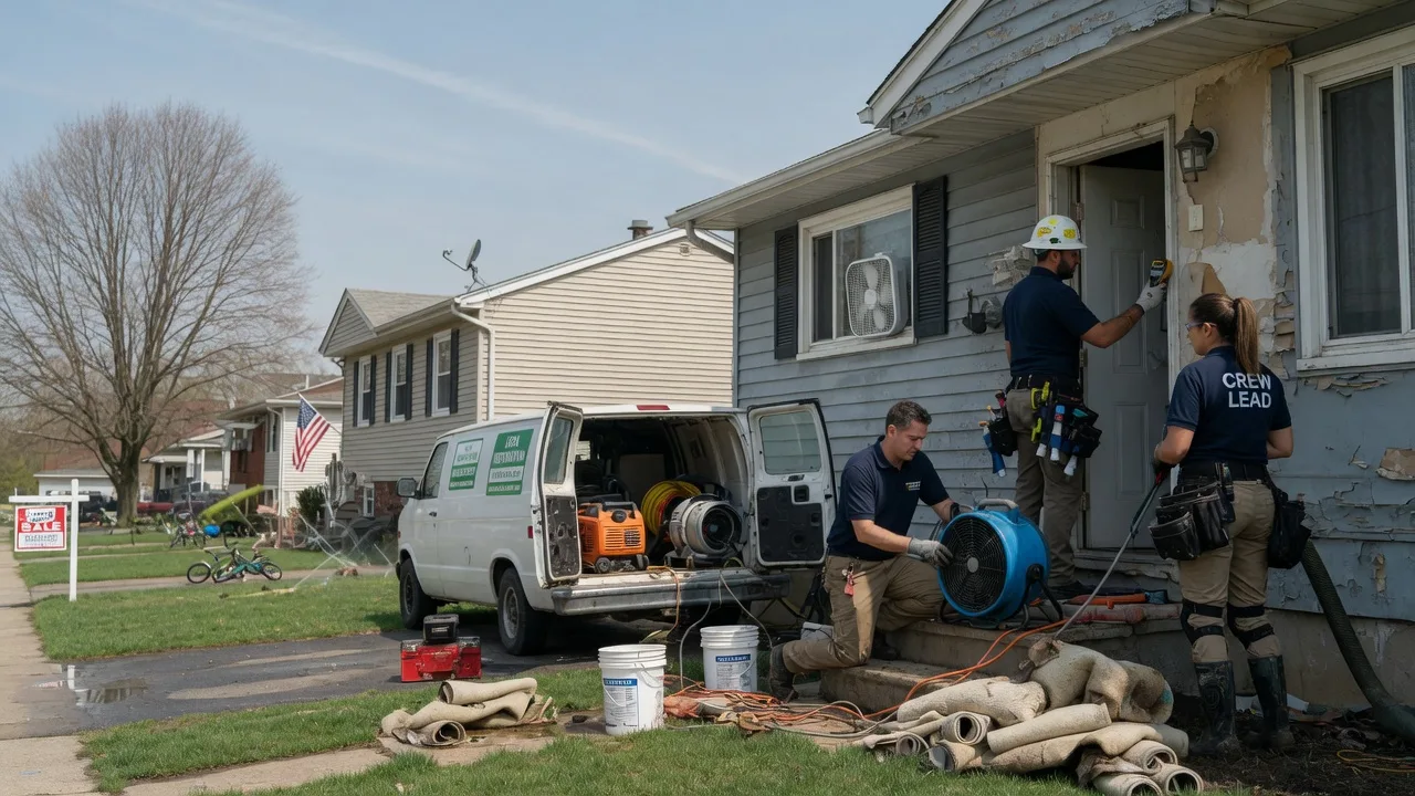 Flood Cleanup in Hammonton, NJ near me